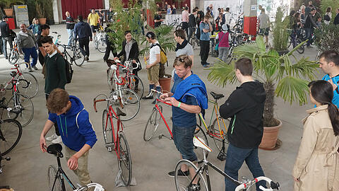 Alles rund ums Fahrrad: Am 4. März findet der Radl-Flohmarkt im Zenith statt.