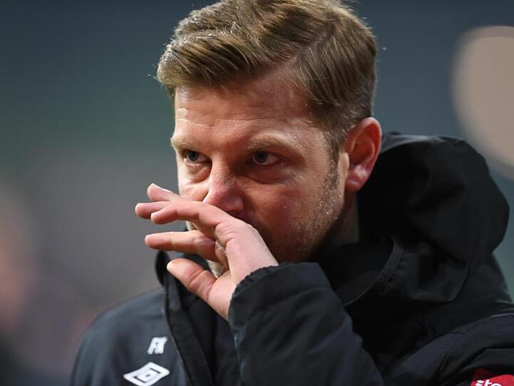 Mit Bremen mitten im Abstiegskampf: Werder-Coach Florian Kohfeldt.