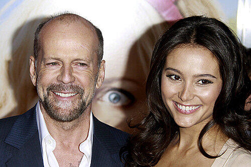 Bruce Willis und seine Freundin Emma Heming.