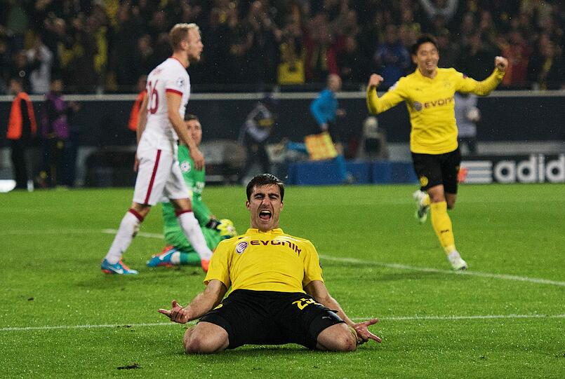 Borussia Dortmund gewinnt mit 4:1 gegen Galatasaray Istanbul. Die Bilder des Spiels.