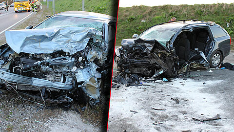 Bei dem Horror-Crash auf der B20 kam ein Mann ums Leben.