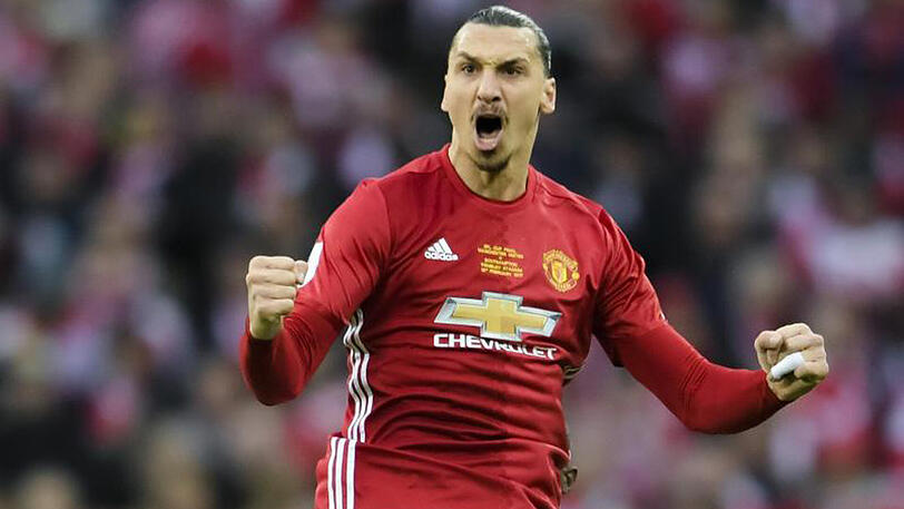 Zlatan Ibrahimovic führte Manchester United zum Sieg im Ligapokal.