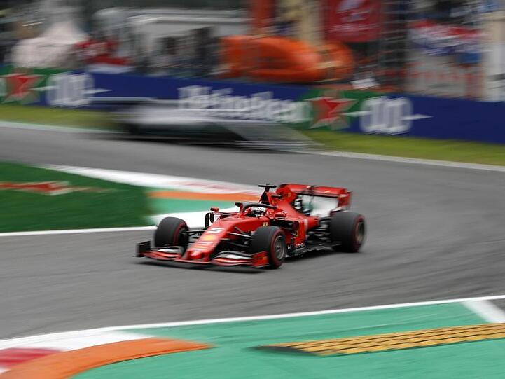 Fuhr im letzten Training in Monza am Schnellsten: Ferrari-Pilot Sebastian Vettel.