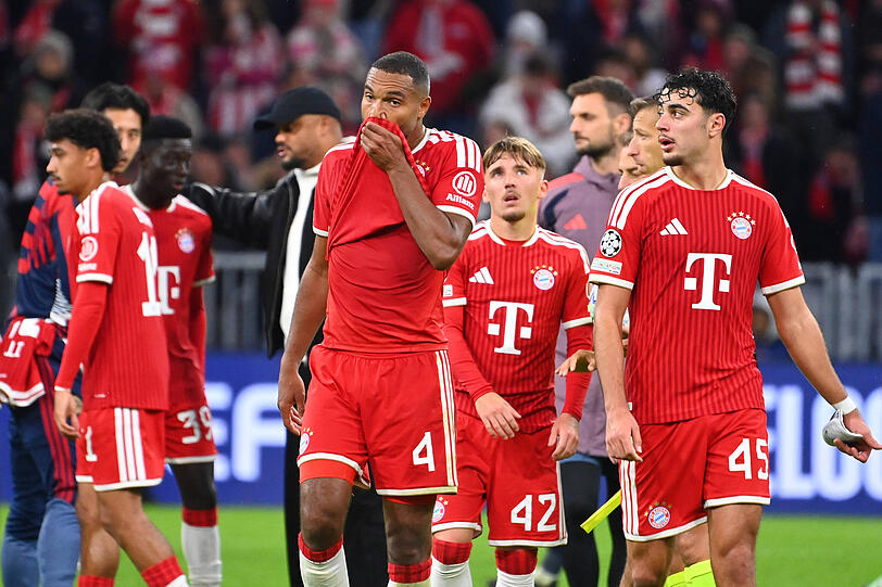 Nur zweite Wahl (v.l.): Nathaniel Brown, Jonathan Tah und Karl.