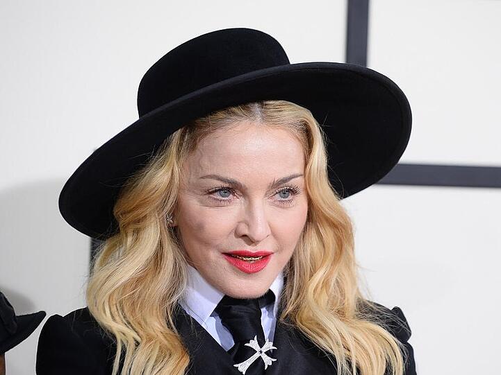 Madonna am letzten Sonntag bei den Grammys