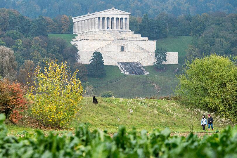 Die Sanierung der Ruhmeshalle in Donaustauf ist nach neun Jahren beendet.
