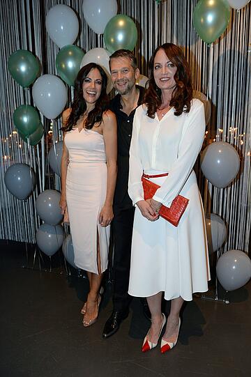 Bettina Zimmermann (l,Natalie Wörner und Kai Wiesinger