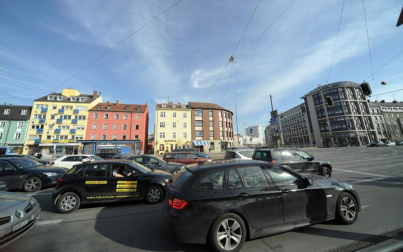 Ein Problem im Viertel ist der Verkehr in Richtung Autobahn.