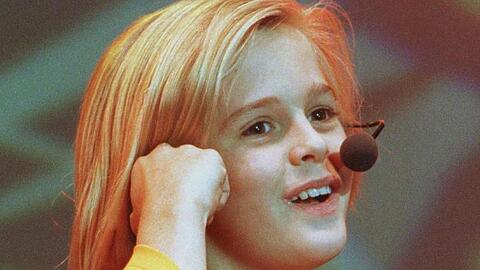Aaron Carter als Kinderstar (1998).