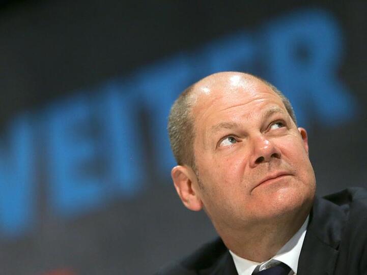 Olaf Scholz sieht immer noch Chancen für die SPD, stärkste Partei zu werden.