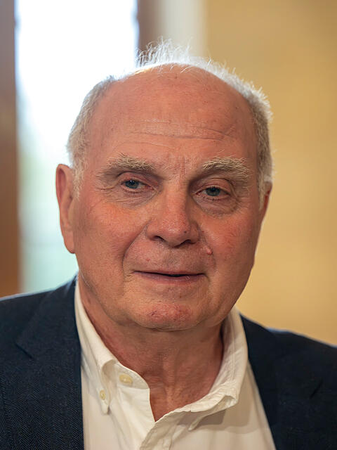 Ehrenpr&auml;sident des FC Bayern: Uli Hoene&szlig;