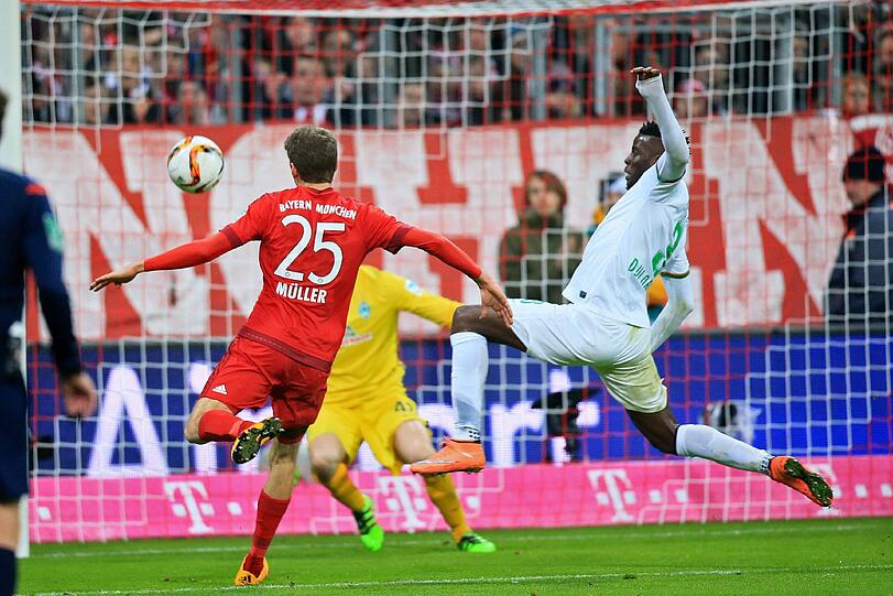 12. März - Höchster Sieg: Gegen Werder Bremen feiern die Bayern den höchsten Sieg in der Rückrunde. Mit 5:0 wird der Nordklub nach Hause geschickt.