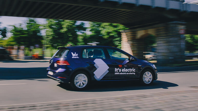 Mit dem e-Golf wird man im Laufe des Jahres auch durch München fahren können: WeShare startet in der Landeshauptstadt.