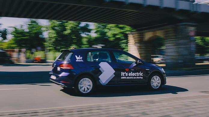 Mit dem e-Golf wird man im Laufe des Jahres auch durch München fahren können: WeShare startet in der Landeshauptstadt.