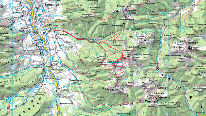 Seekarkreuz (1601 m) Seekarkreuz (1601 m)