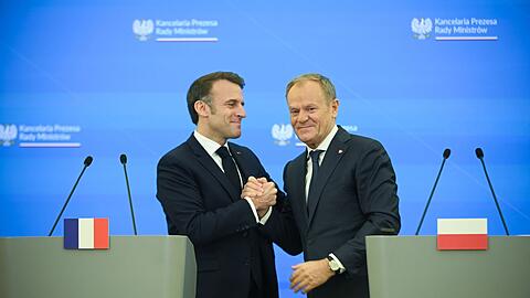 Tusk will keine polnischen Soldaten f&uuml;r eine Friedensmission in die Ukraine schicken.