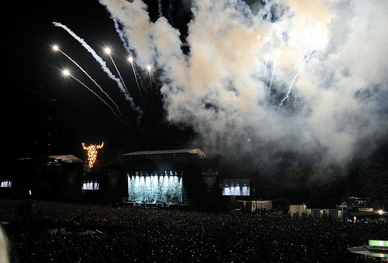 Heino, Rammstein und Deep Purple - die neuesten Bilder aus Wacken!