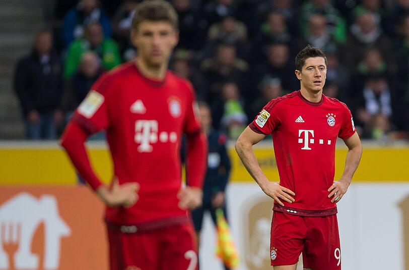 Robert Lewandowski hat seit dem 2. Oktober nur zwei Tore für die Bayern erzielt - gegen Köln und gegen Stuttgart.