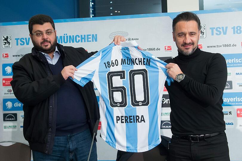 Vitor Pereira möchte die Löwen nach "ganz oben" führen.