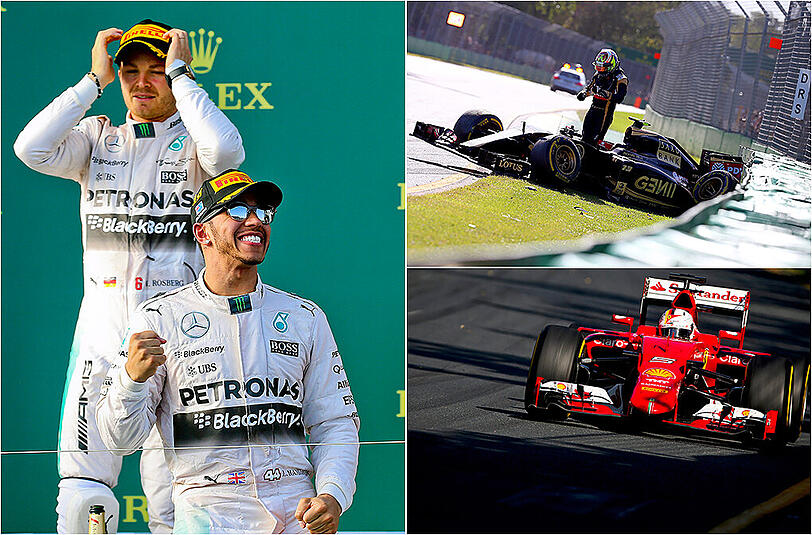 Der Formel-1-Auftakt in Australien bot wenig Action, viele Pannen und einen dominierenden Rennstall.