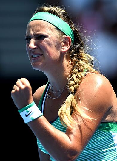 Vergab im zweiten Abschnitt fünf Satzbälle: Victoria Asarenka.