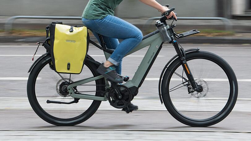 Fast schon ein Auto auf zwei Rädern: Ein Luxus-E-Bike mit automatischer Schaltung.