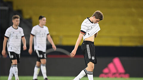 Gegen Portugal verletzte sich Thomas Müller am Knie.