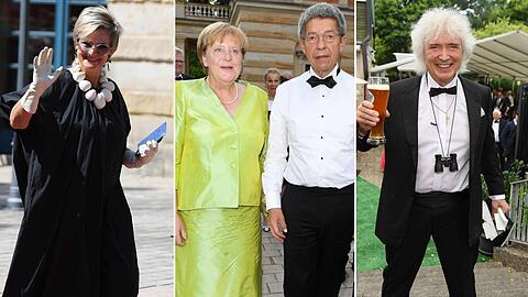 Bei den Festspielen in Bayreuth 2022 gab es allerhand kurioser Outfits zu sehen...