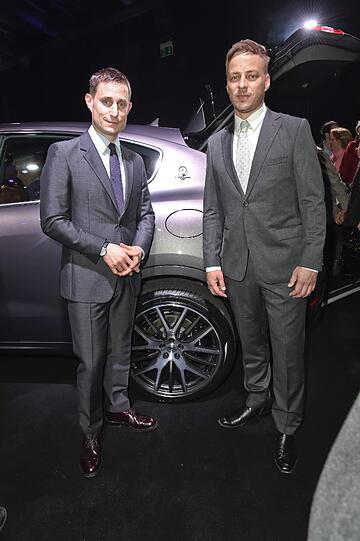 Die Schauspieler Clemens Schick und Tom Wlaschiha