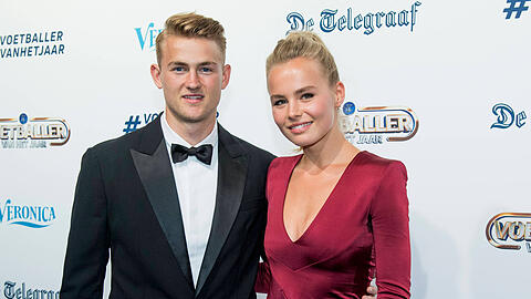 Matthijs de Ligt und Annekee Molenaar sind seit 2018 ein Paar