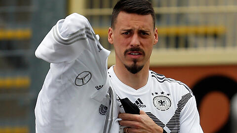 Darf sich wohl keine Hoffnungen mehr auf die WM-Teilnahme in Russland machen: Bayern-Angreifer Sandro Wagner.