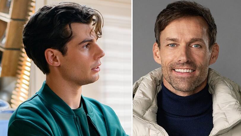 Diese Woche ist Skisprung-Experte Sven Hannawald (r.) im ARD-Nachmittagsprogramm zu sehen - ersetzt wird unter anderem "Sturm der Liebe" - hier mit Leo (Aurel Klug).