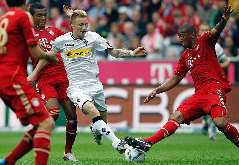 Bundesliga-Auftakt daheim für die Bayern: Die besten Bilder vom Spiel gegen Gladbach.
