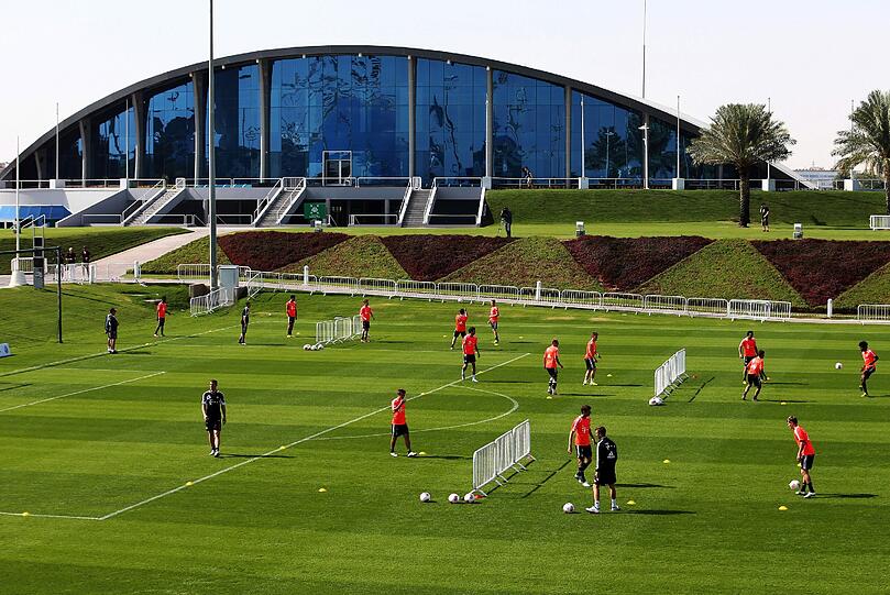 Tag 5 im Trainingslager des FC Bayern: Die Bilder aus Doha/Katar