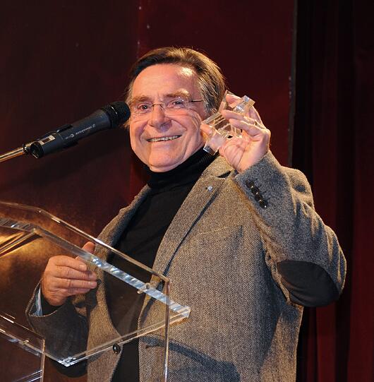 Elmar Wepper spielt im TV-Film &bdquo;Das unsichtbare Mädchen&ldquo; von Dominik Graf und Drehbuchautoren Ina Jung und Friedrich Ani (v. li.).