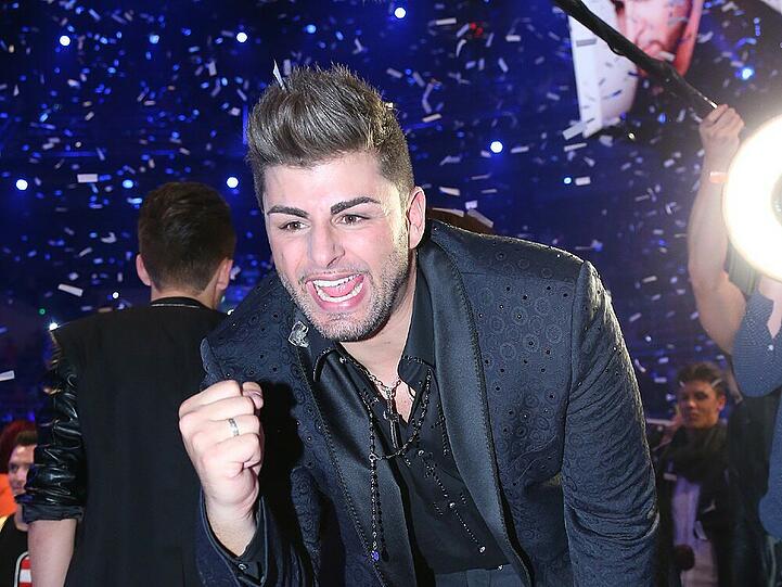 Severino Seeger feiert seinen "DSDS"-Sieg