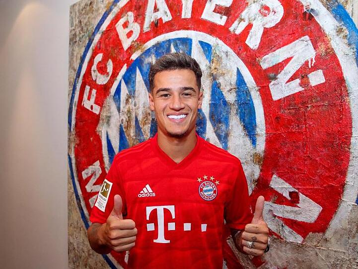 Philippe Coutinho spielt jetzt für den FC Bayern München.
