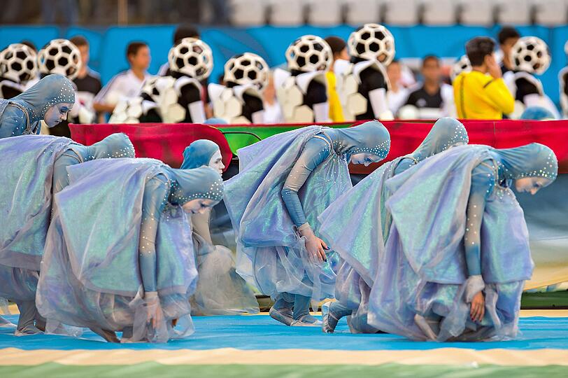 Die schönsten Emotionen von der WM-Erföffnungsfeier in Sao Paulo.