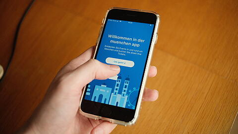Die neue München-App der Stadt.