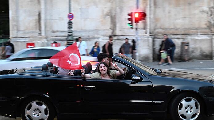 Erdogan-Fans in München.