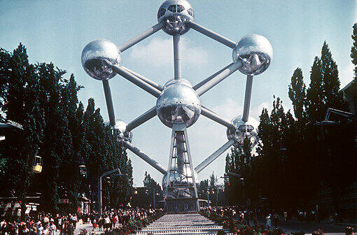 Die belgische Hauptstadt Brüssel liegt auf Platz 9 im Ranking der Städte mit der höchsten Lebensqualität. Auf dem Bild sehen Sie das Atomium, das Wahrzeichen Brüssels.