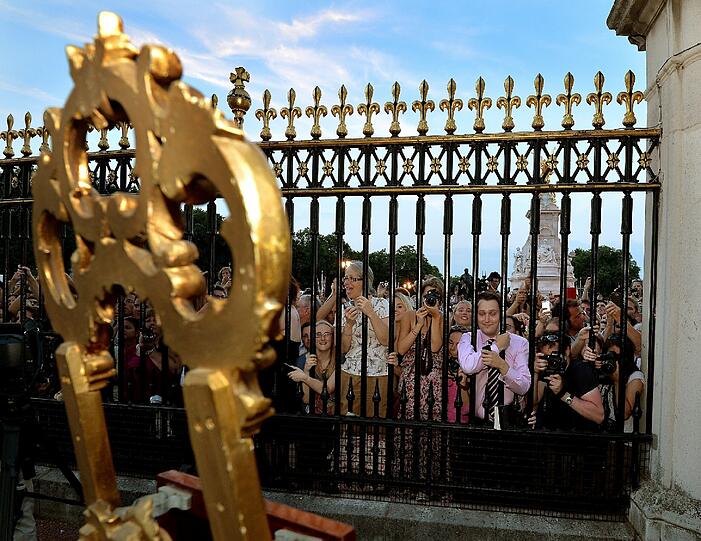 Bilder vom Hype um das Royal Baby