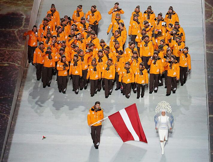 Weitere Bilder von der Eröffnungsfeier der Olympischen Spiele in Sotschi!