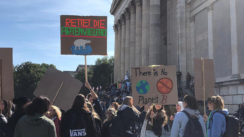 Die Bilder vom "Fridays for Future"-Klimastreik in München.