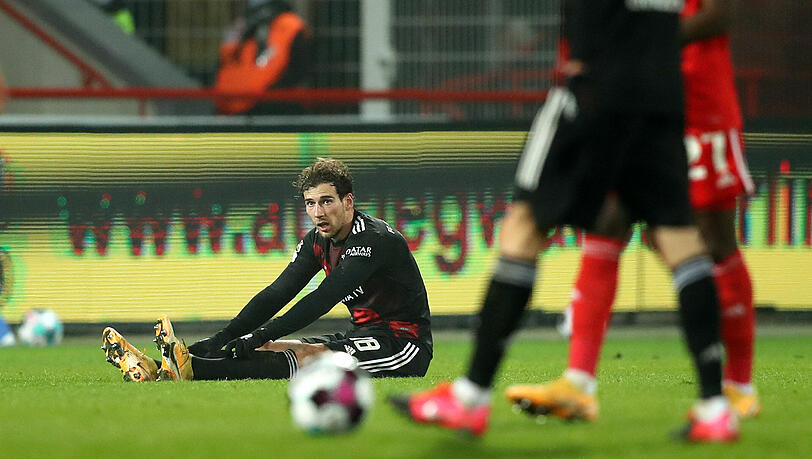 Angeschlagen ausgewechselt: leon Goretzka.