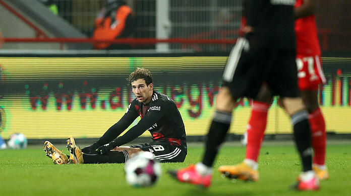 Angeschlagen ausgewechselt: leon Goretzka.