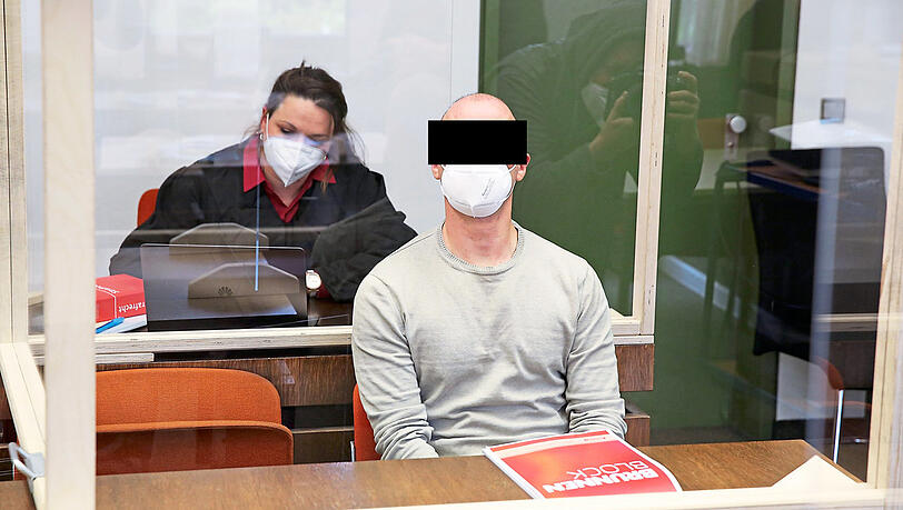 Der Täter und Anwältin Johanna Braun.