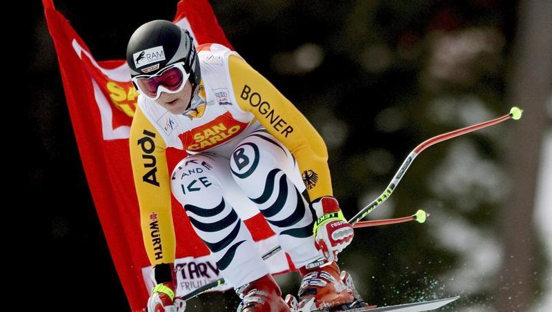 Gina Stechert rast in Tarvisio zum Abfahrtssieg. Gina Stechert rast in Tarvisio zum Abfahrtssieg.