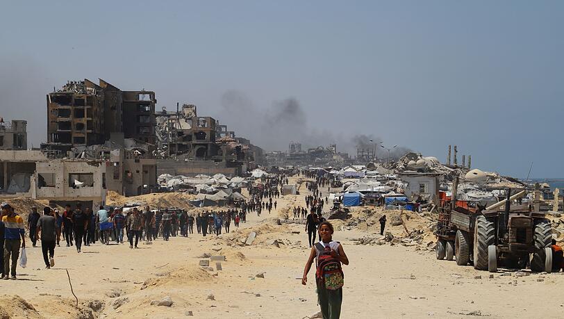 Israel und die Hamas verhandeln indirekt über eine Waffenruhe. (Archivfoto)