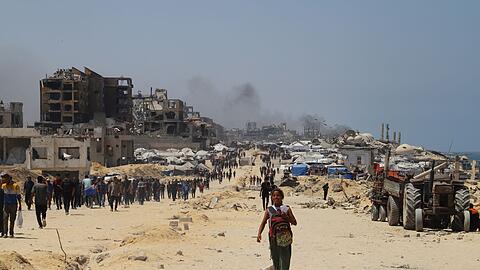 Israel und die Hamas verhandeln indirekt über eine Waffenruhe. (Archivfoto)